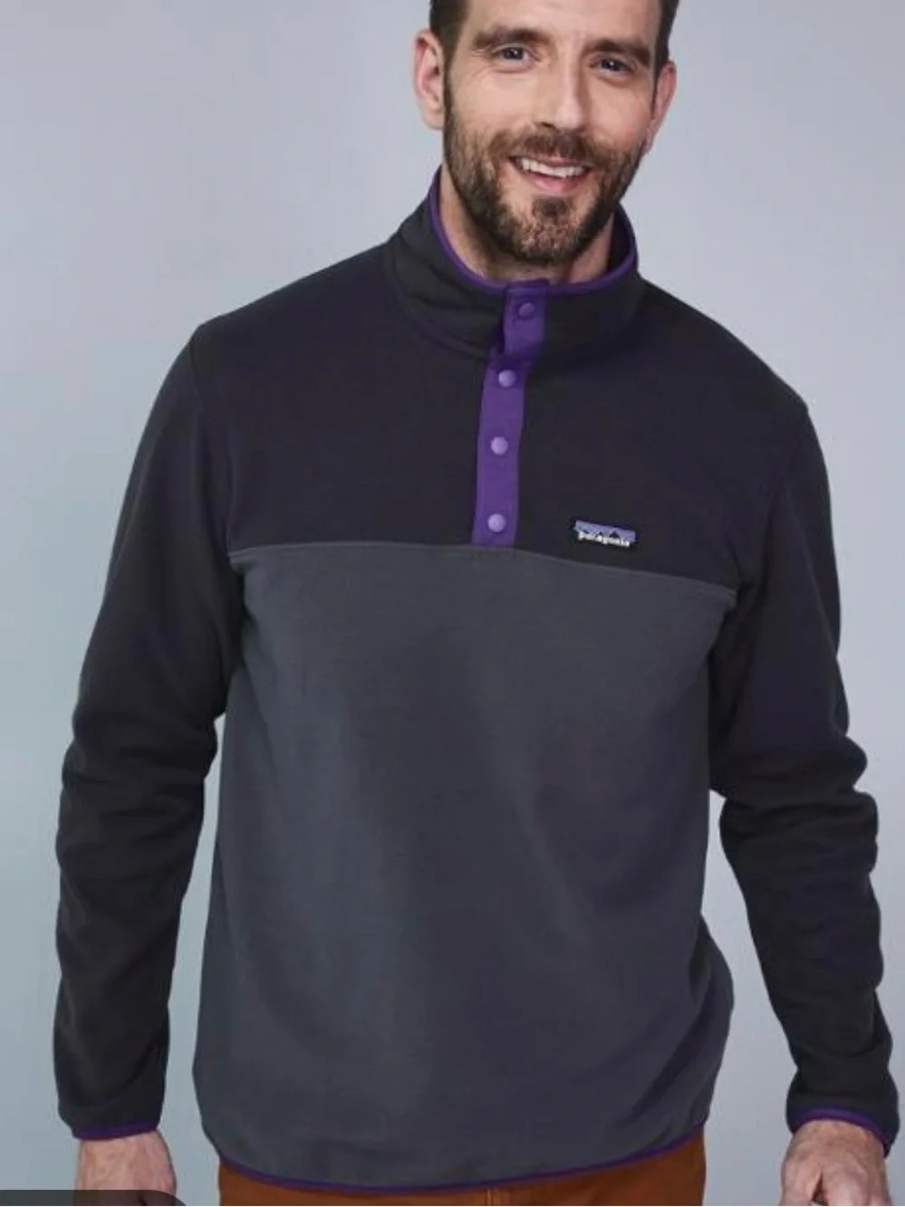 Men’s Patagonia micro fleece pullover